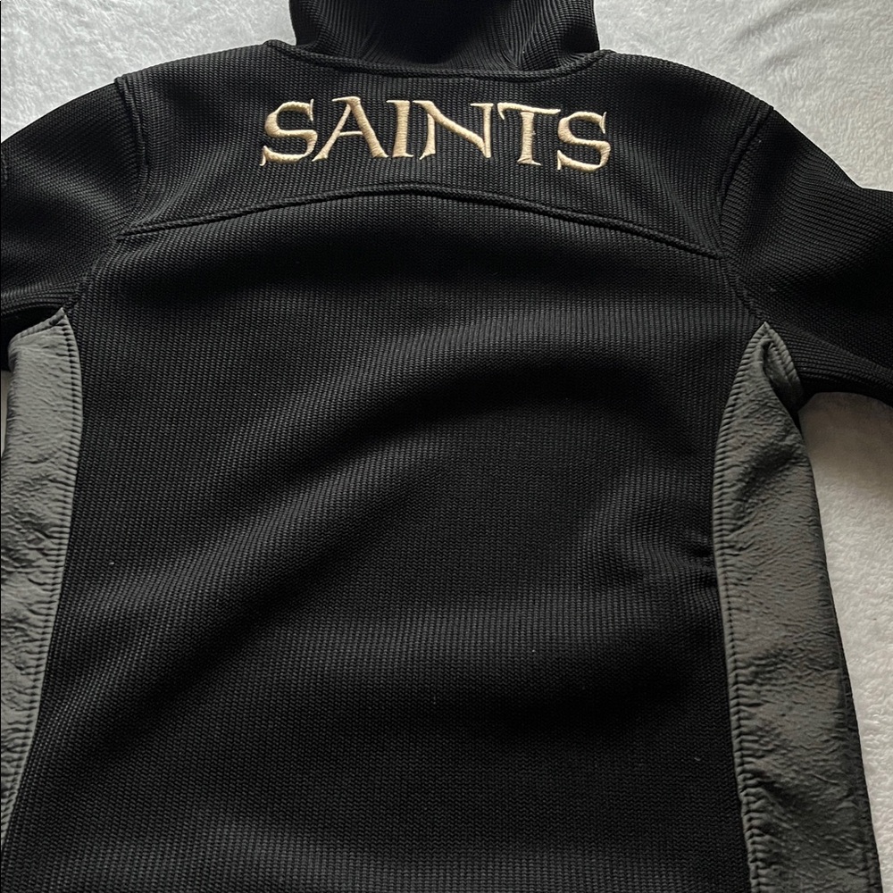 NFL Kids Black and Gray Jacket with Fleur-de-lis - Picture 5 of 5